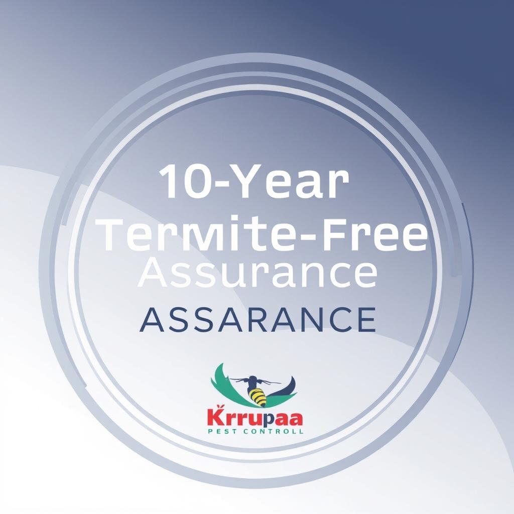 10-year warranty certificate for Anti-Termite Reticulation System