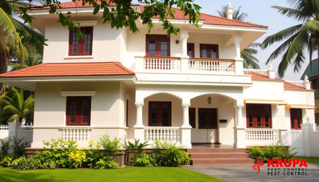Protected home with Anti-Termite Reticulation System installed by Krupa Pest Control